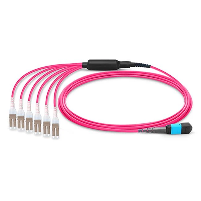 Spojni kabel OM4 MTP LC 12 Kabel MMF prespojni kabel