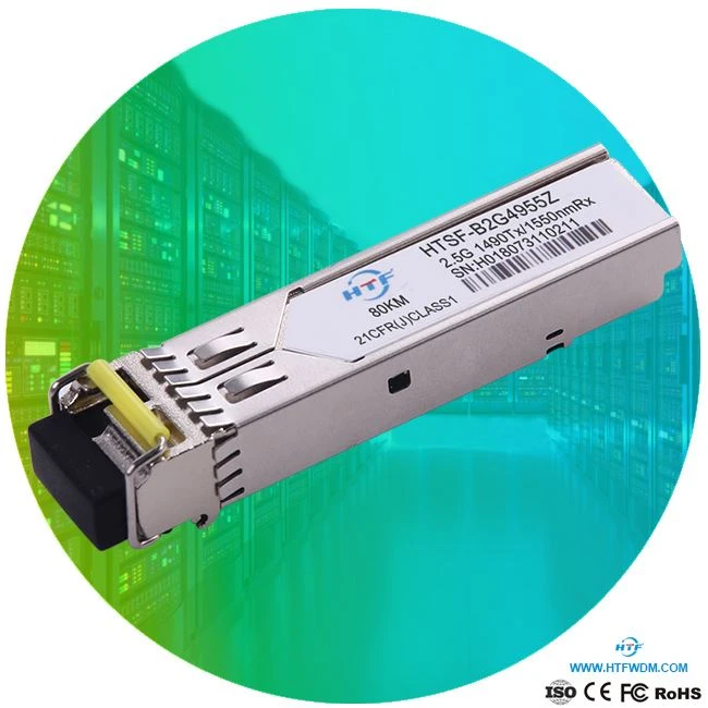 Vlaknasti modul SFP 1490nm DFB 80km 9/125μm BIDI